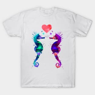 Seahorse in love T-Shirt